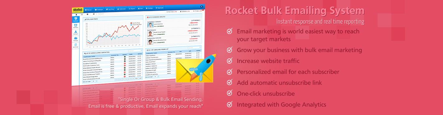  Rocket Bulk Emailing System